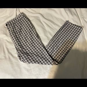 SHEIN Plaid Pants